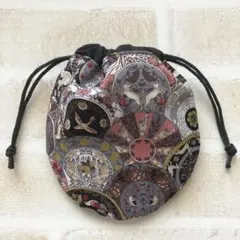まんまる巾着 ＊ ハンドメイド【119】