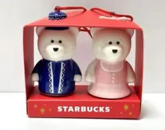 スターバックス　ホリデー2022　オーナメント　ベアリスタセット