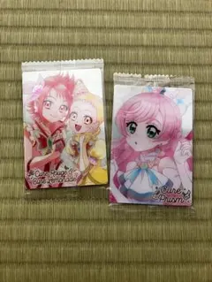 プリキュアカードウエハース　キュアプリズム、ルージュ　レモネード2枚セット
