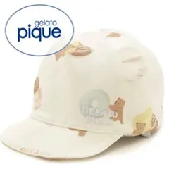 ⭐️新品⭐️タグ付 ジェラートピケ ドーナツベア柄 キャップ