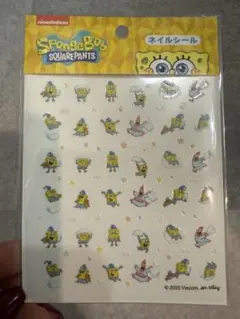 スポンジ・ボブ ネイルシール 2025年