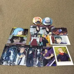 呪術廻戦 カード類・缶バッジ まとめ売り