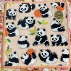 FEILER コロコロパンダ ハンカチ·ポーチ·サークルポーチ 3点set 新品未使用 FEILER フェイラー ラブラリー コロコロパンダポーチと