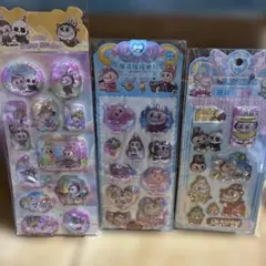 LABUBU立体水シールセット