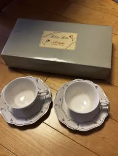 ノリタケ　カップソーサー　TULIP TALE 2客セット　箱付き