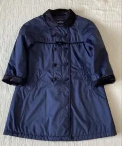familiar ネイビー ダブルブレストコート 120