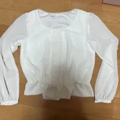 レストローズ　白色　ブラウスのサムネイル