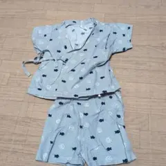 エリカランド ベビー甚平 さかな柄 80cm