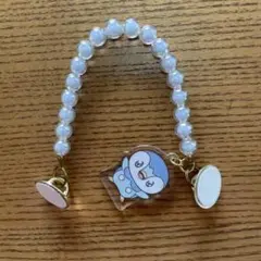ポケピース　スマホストラップ　ポッチャマ