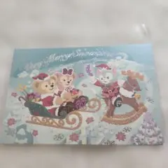 Duffy and Friends クリスマスポストカード