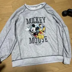 ミッキーマウス プルート スウェット グレー