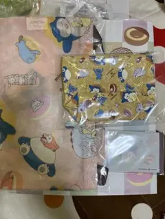 ミスド　ミスタードーナツ　ポケモン　福袋　ポーチ　エコバッグ　メモ帳　2024