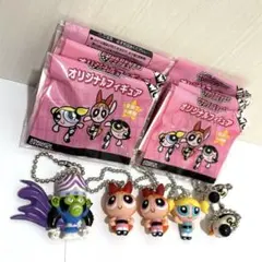 【6体セット】 パワーパフガールズ フィギュア キーホルダー ストラップ 当時物