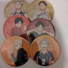 ハイキュー 缶バッチ