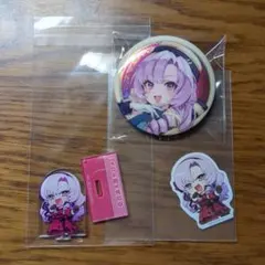 にじさんじ 缶バッジ チョコエッグ 壱百満天原サロメ 1点