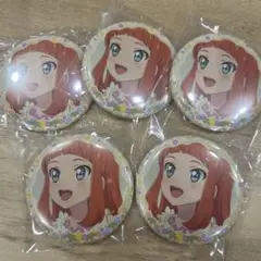 アイカツスターズ　ソフトチーズクッキー　缶バッジ④