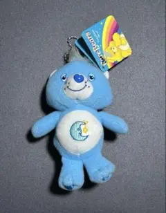 carebears 水色 ぬいぐるみ キーホルダー
