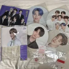 BTS ジミン防弾少年団 バンタンK-POP アイドル 公式うちわフラッグセット