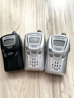 【kenwood】トランシーバー　3台　まとめ売り 2026年最新】トランシーバー 三 台 セットの人気アイテム - メルカリ