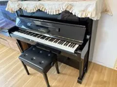 YAMAHA アップライトピアノ 黒 椅子付き　福岡 YAMAHA アップライトピアノ 黒 椅子付き 福岡 YAMAHA アップライト