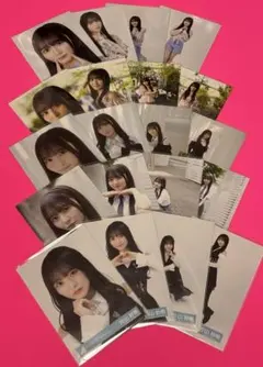 稲熊ひな 櫻坂46 生写真 摩擦係数 新参者 ギンガムチェック 20種コンプ