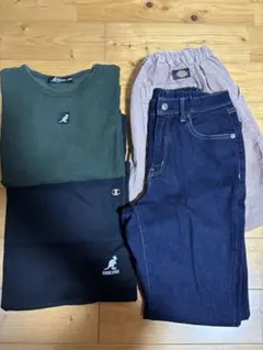 Kangol Champion Tシャツ ジーンズ 5点セット