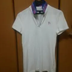 美品☆トミーフィルガーレディース半袖ポロシャツ