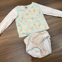 ラッフルバッツ　水着　セットアップ　ラッシュガード