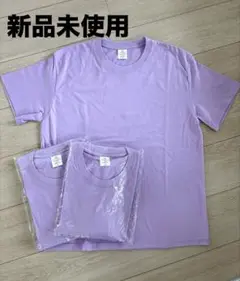 新品未使用　カラーTシャツ　クラスTシャツ　Mサイズ　3枚セット　パープル紫