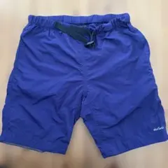 WILD THINGS ワイルドシングス　ナイロンショートパンツ　S パープル