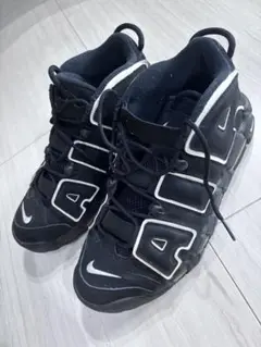 Nike Air More Uptempo ブラック　ホワイト　27.5cm