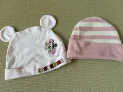 Disney baby ベビー帽子 2点セット 42-46cm