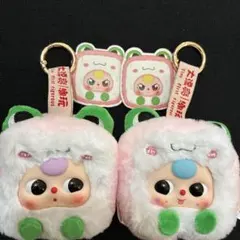 babythree ぬいぐるみ ベイビースリー キーホルダー 麻雀　カエル