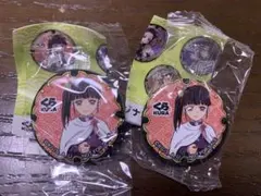 鬼滅の刃　くら寿司　オリジナル缶バッジ【栗花落カナヲ2個セット】