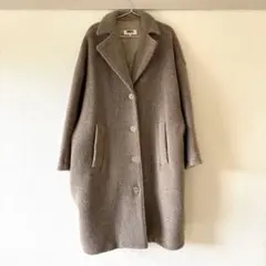 MM6 エムエムシックス メゾンマルジェラ コート ボア コクーン ベージュ38