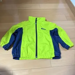 hushush ウインドブレーカー ジャンパー フード 黄緑 サイズ90