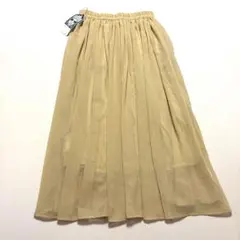 SHOO・LA・RUE イエローロングスカート Fサイズ