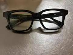 zoff黒縁メガネ、度なし