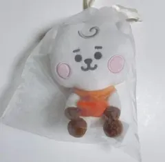 BTS ジン　BT21　RJ　ビッグぬいぐるみキーホルダー