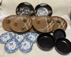 昭和レトロ和食器15点セットまとめ売り（おまけ付き）