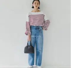 美品 金子綾着用 RED CARD TOKYO バギーデニム Freddie - メルカリ