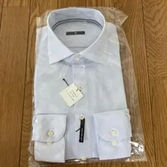 新品　形態安定　ストライプ　シャツ