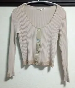 Super Beauty ♡大きいサイズ♡ベージュ ♡カーディガン♡ 長袖♡のサムネイル