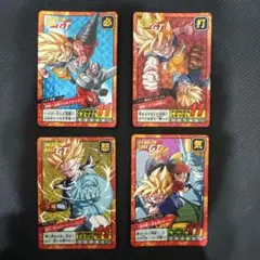 ドラゴンボールGT　カードダス749 760 771 782 4枚セット