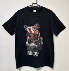 映画 ロッキー スタローン Tシャツ ブラック Sサイズ 半袖 - メルカリ