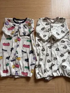 ツーウェイ・ドレスオール 50-60cm 2点セット