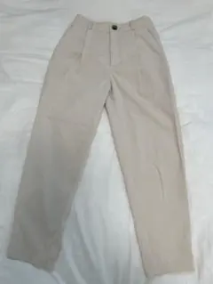 GUコーデュロイパンツ ホワイトベージュ Mサイズ