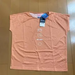 YONEX 吸汗速乾オレンジTシャツ Lサイズ