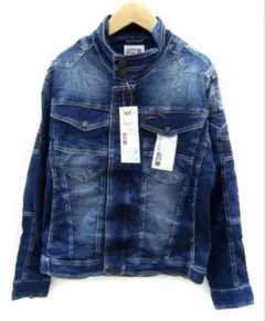 新品★インディゴネイビーデニムジャケット