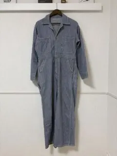 OshKosh B'gosh 50s〜60sヒッコリー オーバーオール つなぎのサムネイル